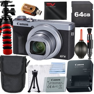 Canon PowerShot G7 X Mark III 20.2MP 4K Digital Camera with 4.2x