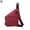 red, variant on VIVIDCRAFT Travel Personal Anti-theft Crossbody Bag Sports Running Invisible Wallet Leisure Multi-functional Anti-splash Men's Chest Bag