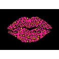 thumbnail image 2 of Lavoie, Tina 24x18 Black Ornate Wood Framed with Double Matting Museum Art Print Titled - Pink Leopard Lips, 2 of 4
