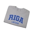 thumbnail image 3 of Riga Latvia Sweatshirt Gifts Crew Neck Shirt Long Sleeve Unisex, 3 of 7