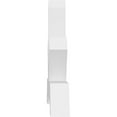 thumbnail image 3 of 84"W x 38 1/2"H x 6"D x 6"F, 11/12 Pitch, Vanguard Architectural Grade PVC Gable Bracket, 3 of 8