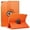 Orange, variant on iPad Air 1st Case Cover - 360 Degree Rotating Stand, Auto Sleep Wake - Fit for Model A1474 A1475 A1476 MD785LL/A MD876LL/A