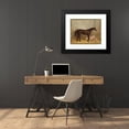thumbnail image 4 of Harald R Hall 24x20 Black Modern Framed Museum Art Print Titled - Prince Charlie, 4 of 5