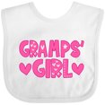 thumbnail image 3 of Inktastic Gramps' Girl Granddaughter Gift Girls Baby Bib, 3 of 4