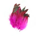 thumbnail image 2 of Goriertaly 50x DIY Feather Crafts Fashionable Rooster Feather Decorations Red Wide 1Set, 2 of 5