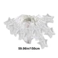 thumbnail image 3 of Matoen LED Photo Clip Copper String Lights Starry Fairy Warm White Lights Battery Powered for Hangign Pictures Cards Bedroom Wall Decorations Patio Valentine's Day Wedding Party Decor, 3 of 6
