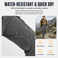 thumbnail image 6 of MASKERT Mens Hiking Pants Lightweight Cargo Pants Quick Dry Water Resistant Stretchy Straight Leg Travel Pant, 6 of 8