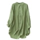 thumbnail image 3 of Conjuntos de otoño para mujer,Blusa informal de verano de manga larga con cuello redondo para mujer, color liso, transpirable, ideal para el hogar y el trabajo, sopatenor, 3 of 9
