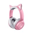 thumbnail image 2 of Auriculares Irfora Kraken BT Kitty Gaming Headset BT 5.0 Auriculares inalámbricos Unidad de controlador de 40 mm Micrófono Beamforming incorporado de baja latencia Rosa Irfora Auriculares, 2 of 2