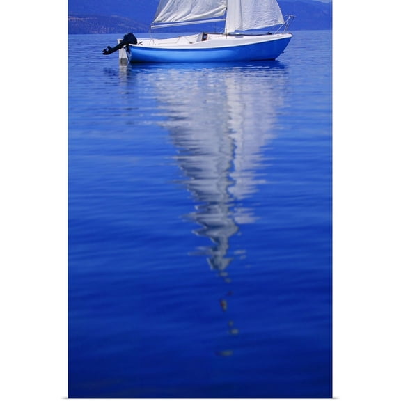 Great BIG Canvas | "Sailboat On Water" Art Print - 24x36