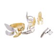thumbnail image 4 of Púas para dedos de guitarra, 8 piezas de púas para dedos de metal ajustables, púas para dedos de metal para lograr más, 4 of 12