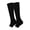 1 Pair Black, variant on 1/2/3/5 Pairs 20-30mmhg Compression Socks with Zipper for Men & Women Open Toe Knee High Sports Clothing Stocking Athletic Socks
