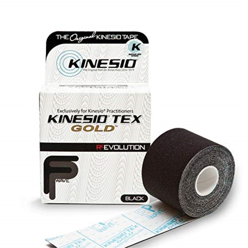 Huh Charlotte Bronte monteren Kinesio Taping - Kinesiology Tape Tex Gold FP - Black - 2 in. - Walmart.com