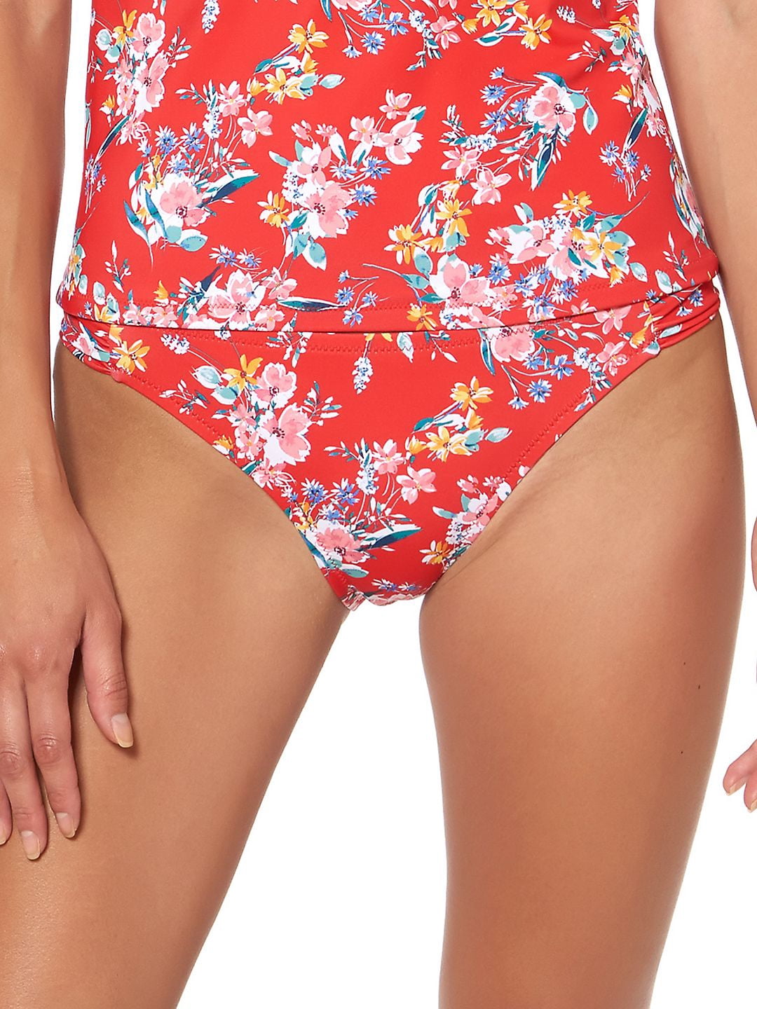 Chantilly Lace Floral-Print Bikini Bottom Chantilly Lace Floral-Print Bikini Bottom