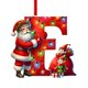 thumbnail image 1 of Adornos navideños, adornos navideños, regalos navideños, árbol de Navidad acrílico 2D, colgante de 26 letras, regalo decorativo, colgantes para fiestas navideñas familiares, objetos colgantes, 1 of 5