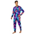 thumbnail image 2 of Matching Family Halloween Pajamas Set - 2026 Cute Ghost & Pumpkin Print Two-Piece Sleepwear Pjs - Family Matching Pajamas Soft Holiday Jumpsuit Loungewear for Family, 2 of 6