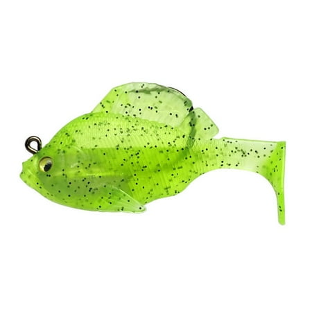 Beisidaer 9g/5.6cm Sleeper Gill Soft Bait Paddle Tail Swimbait Artificial Lure Bass Bait