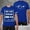Blue, variant on Custom Photo T Shirt Summer Short Sleeve Tee for Picture Printing Idea Cool Comfortable Casual Wear Men’s T Shirt
