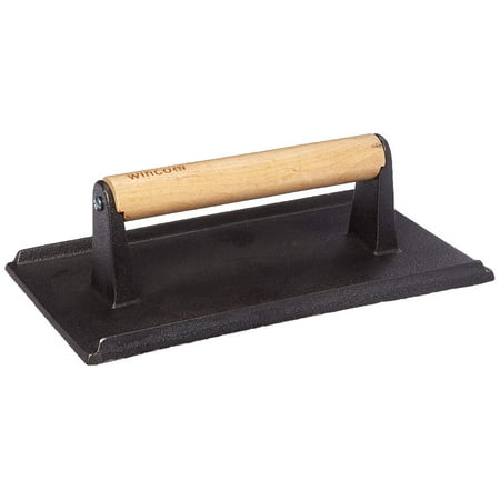 

Winco SWA-9 Cast Iron Steak Weight 5.25-Inch by 9-Inch