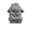 j109-Light Gray, variant on LIIPEE Solid Color Hooded Bathrobes For Girls Long Sleeve Cute Warm Robes Kids Autumn Winter Comfortable Everyday Homewear With Pockets,1-7 Years