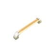 thumbnail image 1 of Ounissouiy Pasamanos de maciza con empuñadura pulida, equipo de montaje, barra de agarre antideslizante, suministros de hardware para Cocina y Comedor 34cm, 1 of 6
