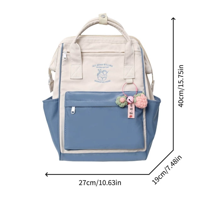 Birdeem Versatile Large Capacity Junior High School Student Backpack Color Matching Foolproof Backpack New Student Backpack for the Start of the School Season