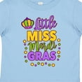 thumbnail image 4 of Inktastic Little Miss Mardi Gras with Crown and Dots Girls Toddler T-Shirt, 4 of 5