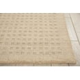 thumbnail image 4 of Nourison Perris Solid Taupe 5' x 7'6" Area Rug, (5x8), 4 of 7