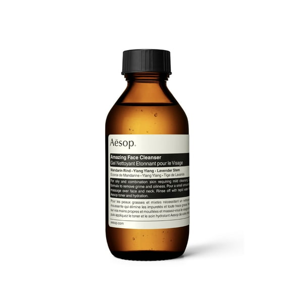 Limpiador Aesop Amazing Face que no reseca con cáscara de mandarina, 100 ml