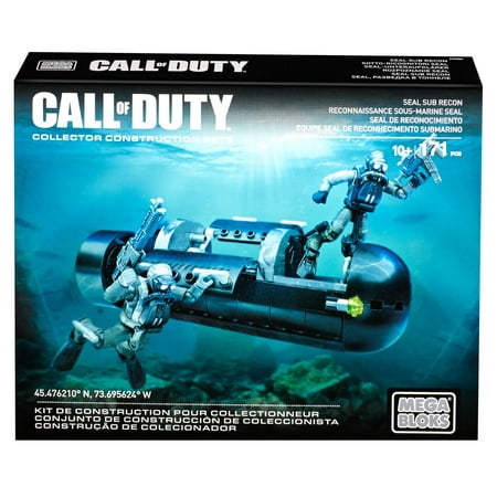 Mega Bloks Call of Duty SEAL Sub Recon Collector Construction Set