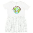 thumbnail image 3 of Inktastic Happy Earth Day Girls Toddler Dress, 3 of 5