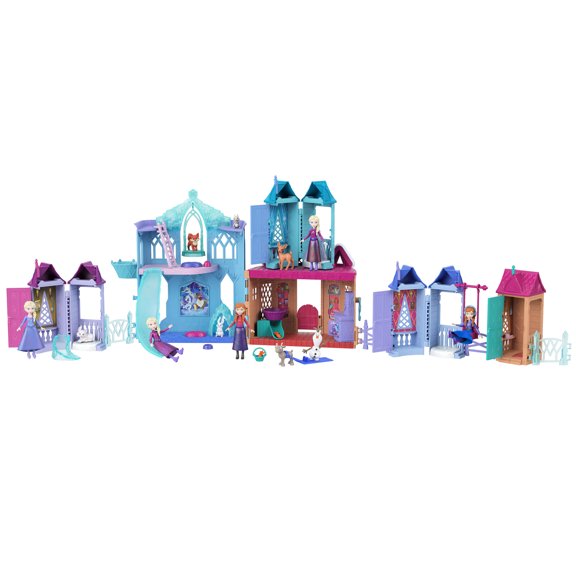 Disney Frozen Small Doll Playset with 5 Surprises Including Anna or Elsa (Characters May Vary)