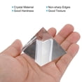 thumbnail image 4 of Unique Bargains Pyramid Paper Weights, Crystal Pyramid Paperweight Glass Prism Heavy Clear Prism Glass Crystal, 50mm, 4 of 5
