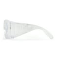 Hyper Tough Clear Safety Glasses with Z87.1 PolyCarbonate Lens Fit