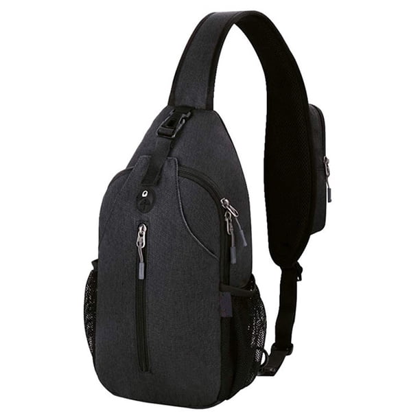 Bolso de pecho a caballo, bolso de ocio para hombre de gran capacidad a la moda, bolso