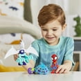 thumbnail image 5 of Marvel Spidey and His Amazing Friends Dino-Webs Ghostasaurus & Spidey Action Figures, Ages 3+, 5 of 8