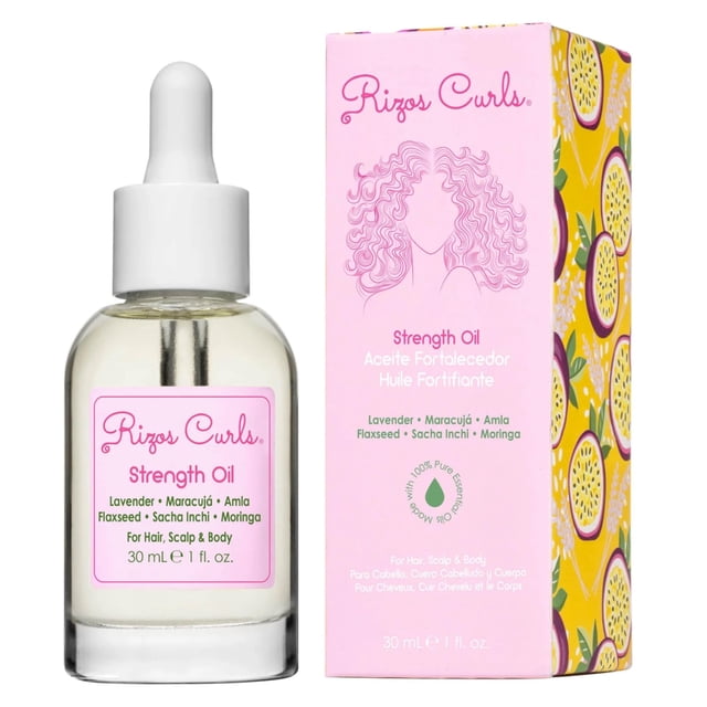 Aceite capilar Rizos Curls Strength para un cabello más fuerte, 30 ml