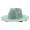 thumbnail image 5 of Happy Date Panama Hat Men Fedora Hats for Men Womens Straw Hat Summer Hat Straw Fedora Hats for Men Panama Hats for Women, 5 of 6