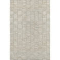 thumbnail image 2 of Addison Rugs Mayfield Washable Cowhide Diamond Tracks Ivory Rectangle Rug, 10' x 14', 2 of 6