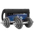 thumbnail image 4 of Set De Mancuernas C/ discos 20 kg Altera  CONECT-20-BLK C/Barra Conectora, 4 of 7