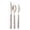 Marbling, variant on ABS Rivet Handle Marble Pattern Kitchen Stainless Steel Silverware Tableware Flatware Cutlery Knives Forks Spoons Set Butter Knife Dessert Spoon Fork (Blue,24 pieces)
