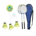 thumbnail image 2 of Baoblaze Badminton Solo Trainer Badminton Training Device for Sports Exercise Workout Green 2pcs Rackets, 2 of 8