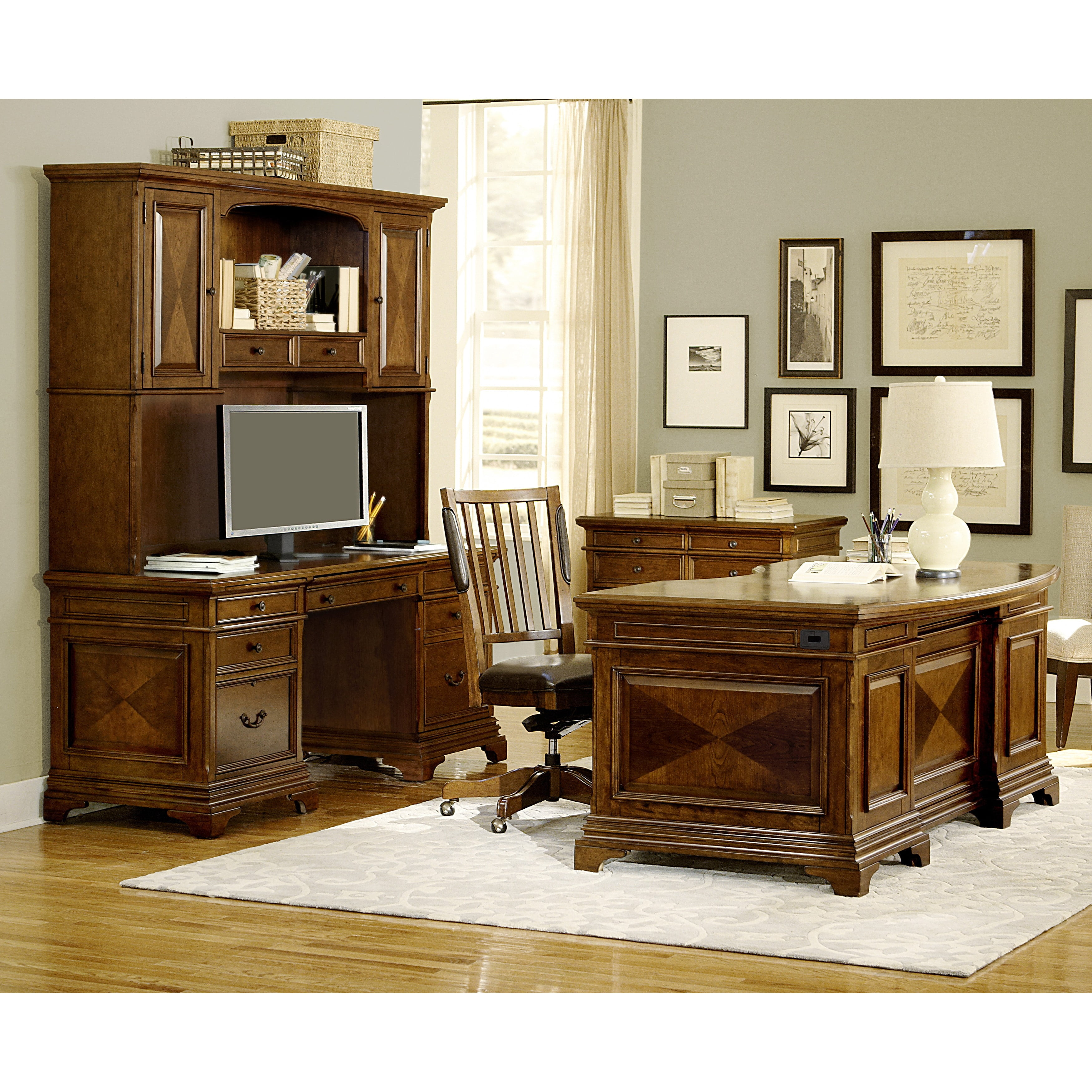 Emery Park Ethan 66 Inch Curved Exec Desk Credenza Hutch File And Emery Park Ethan 66 Inch Curved Exec Desk Credenza Hutch File And Chair Com