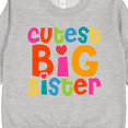thumbnail image 3 of Inktastic Cutest Big Sister Toddler Sweatshirt, 3 of 4