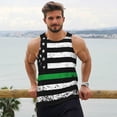 thumbnail image 6 of Salouo American Flag for Men's Tank Tops,Sleeveless Muscle Shirts for Men Quick Dry Workout Tank Top Gym Muscle Tee Fitness Bodybuilding Sleeveless T Shirt-XX-Large, 6 of 7