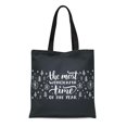 thumbnail image 1 of NUDECOR Sac Fourre-Tout en Toile le Plus Merveilleux Moment de l'Année Lettrage sur Sac d'Épicerie Réutilisable de Noël, 1 of 1
