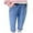 Blue, variant on Diufon Jean Pants for Girls Elastic Waist Lounge Pants with Pockets Casual Solid Color Denim Pants