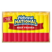 Hebrew National Beef Franks, 34.1 oz, 20 Count