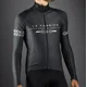 thumbnail image 2 of Ropa de ciclismo negra de invierno, jersey térmico de forro polar, chaqueta de bicicleta de manga larga, maillot cálido de ciclismo para hombre para invierno, 2 of 5