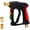 Gun, variant on Short Washer Wand High 5 Nozzle Holders 3000 PSI, Cannon Attachment 1/4" Quick Connector Outlet,M22-14mm M22-15mm Fitting, Not fit for Garden Hose